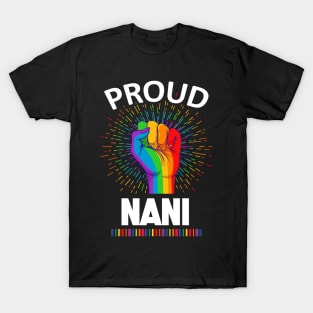 Proud Nani Gay Lgbt T-Shirt